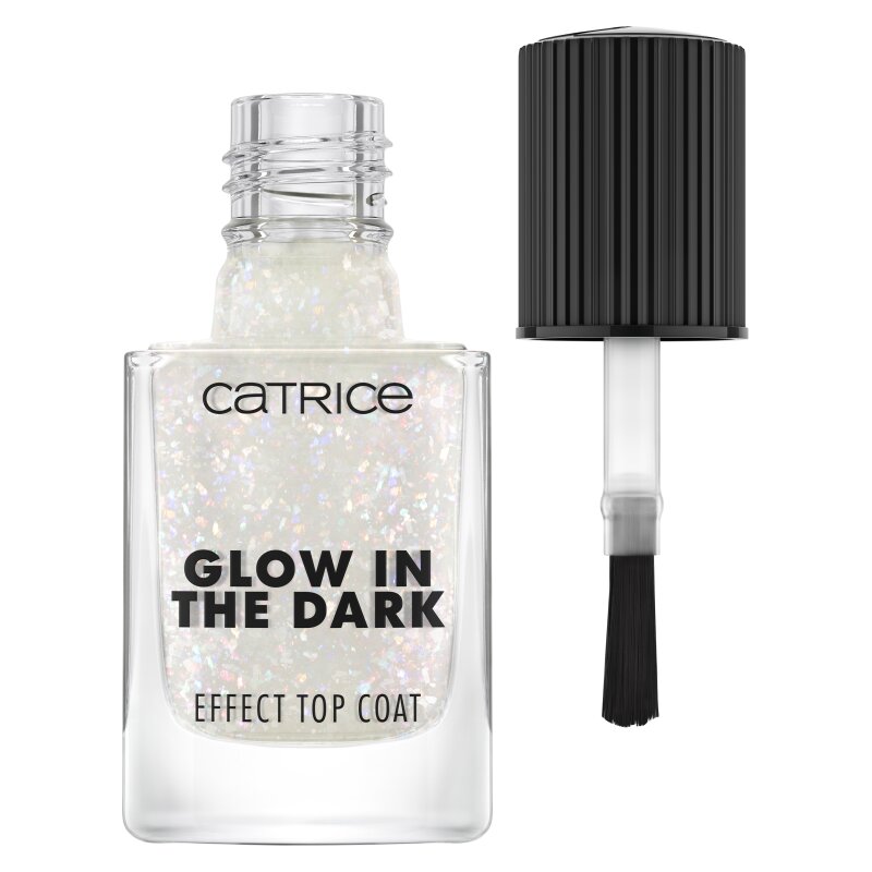 Top coat  Glow in the Dark Effect, 020, All Nighter, 10.5 ml, Catrice