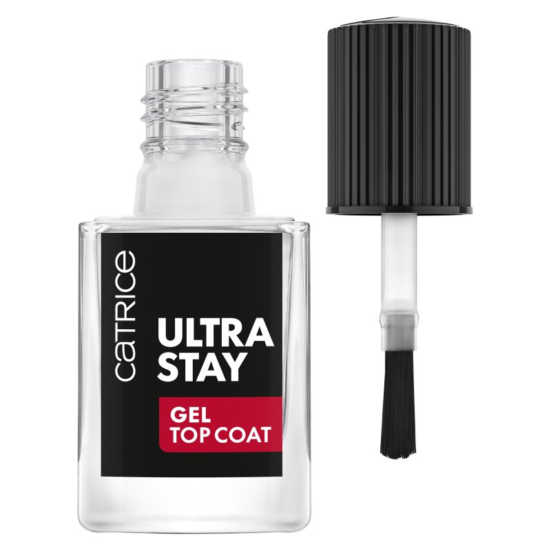 Top coat cu efect de gel Ultra Stay, 10.5 ml, Catrice