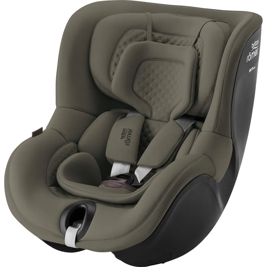 Scaun auto rotativ pentru copii Dualfix 5Z, 61-105 cm, Lux Urban Olive, Britax