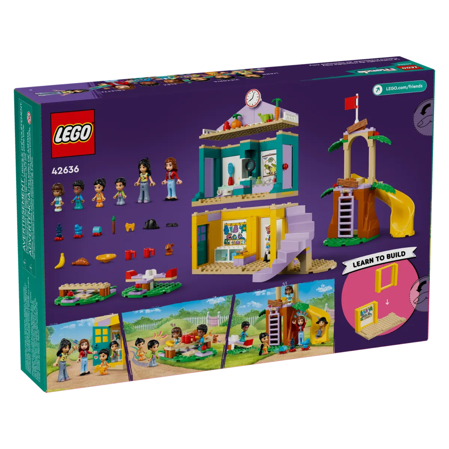 Gradinita din orasul Heartlake, 4+ ani, 42636, Lego Friends