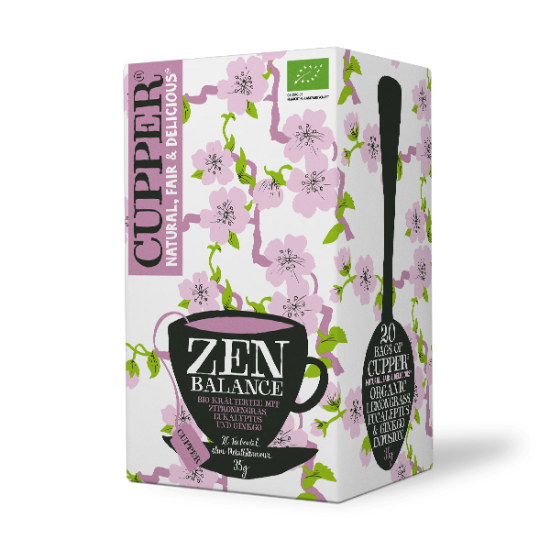 Ceai Bio Zen Balance, 20 plicuri, Cupper