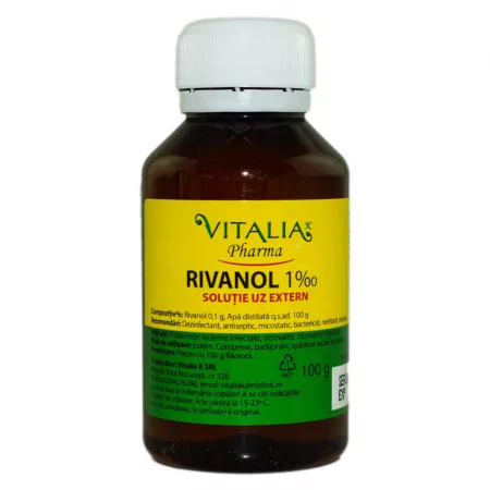 Rivanol 0.1%, 100 ml, Vitalia