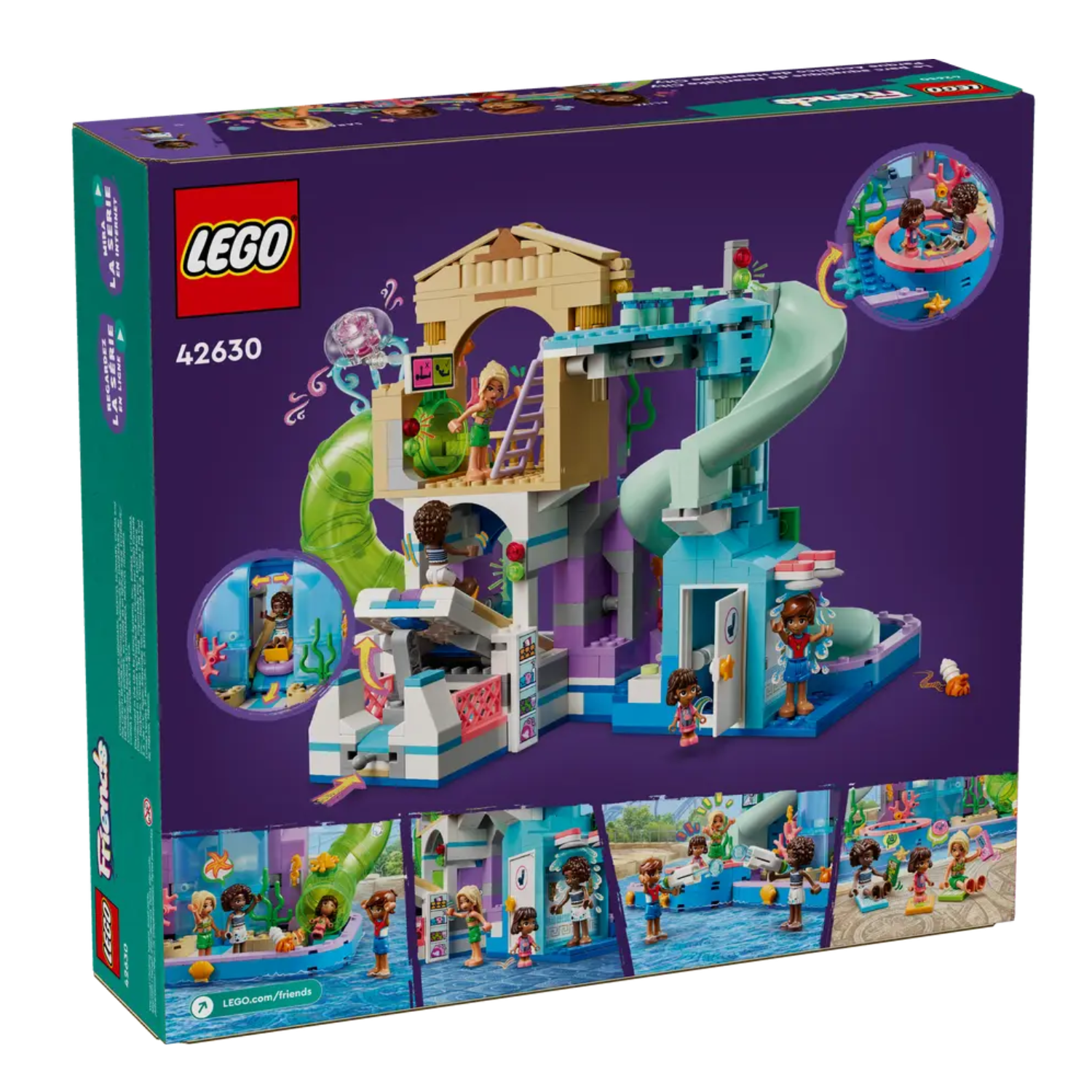 Parc acvatic din orasul Heartlake, 8+ ani, 42630, Lego Friends