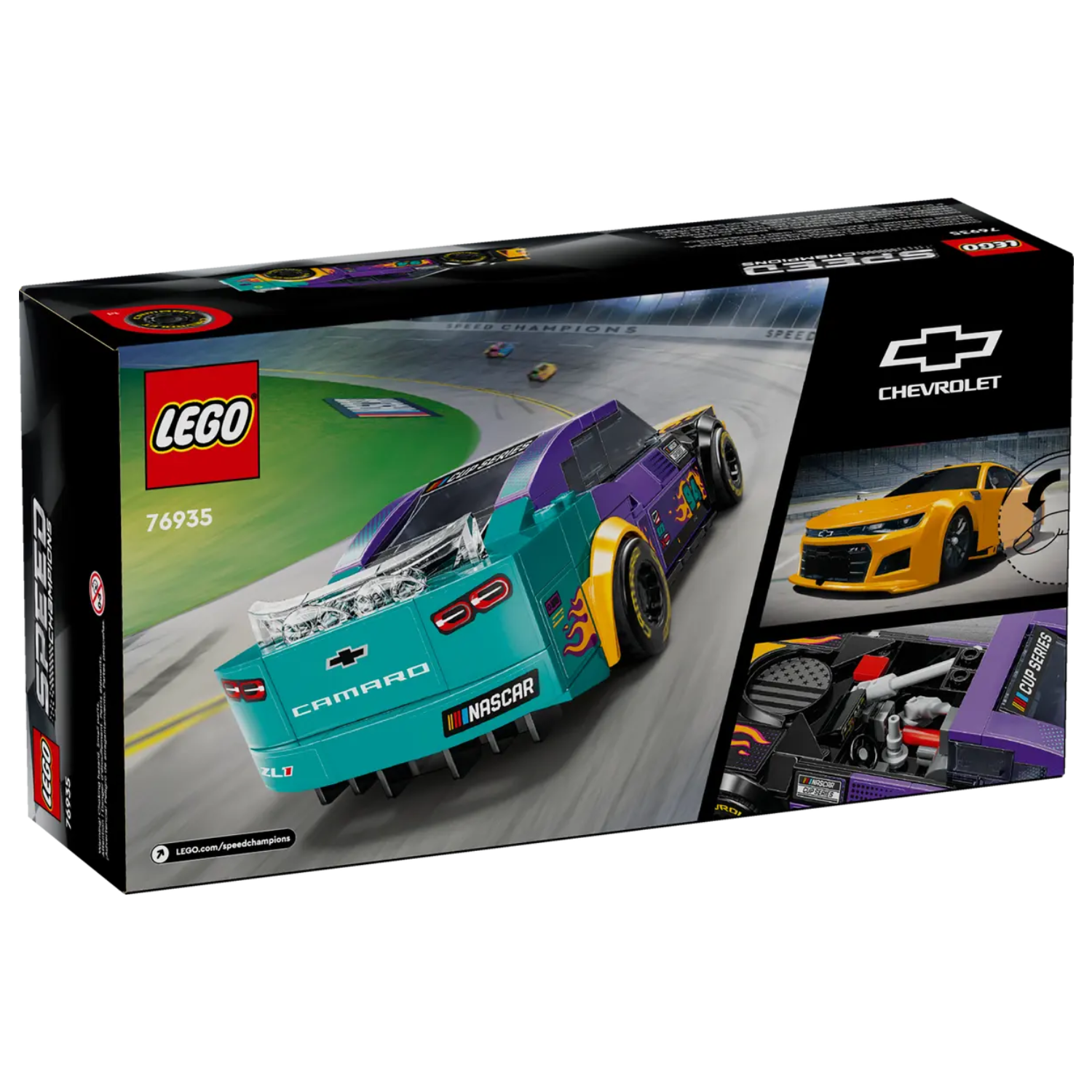 Nascar Next Gen Chevrolet Camaro, 9+ ani, 76935, Lego Speed Champions