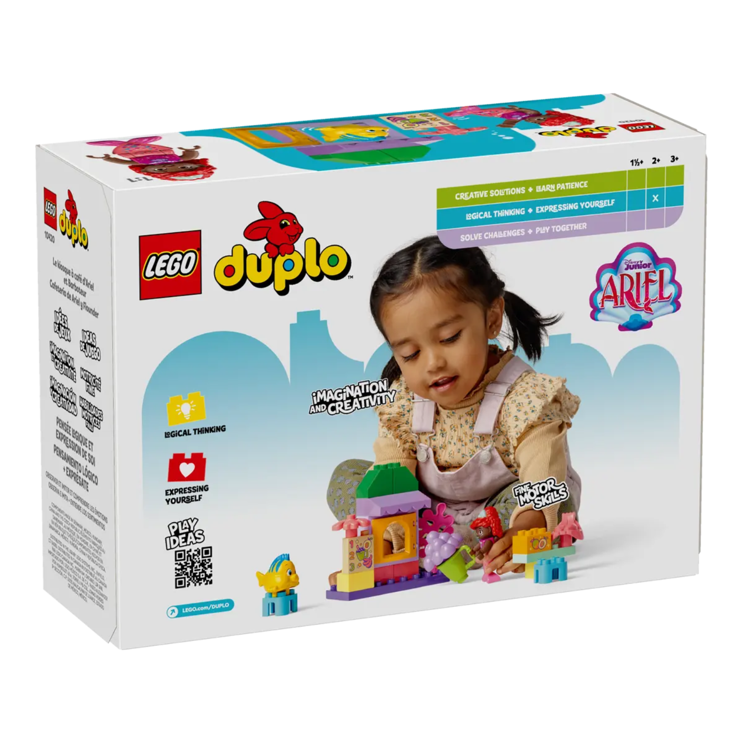 Chioscul cu cafea al lui Ariel si Flounder, 2+ ani, 10420, Lego Duplo