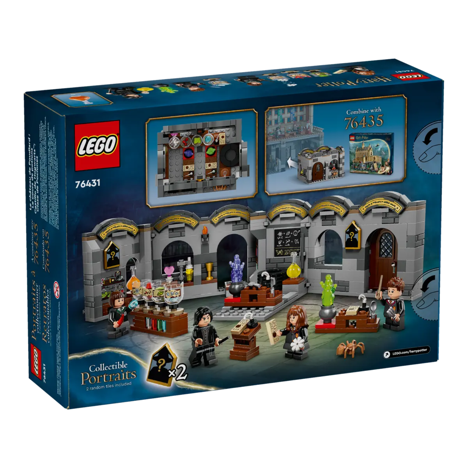 Castelul Hogwarts Lectia de portiuni, 8+ ani, 76431, Lego Harry Potter