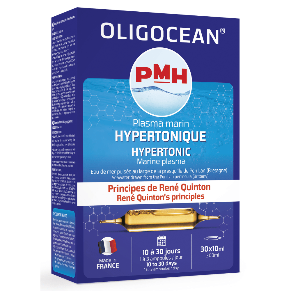 Plasma marina Hipertonic, 30 fiole x 10ml, Oligocean