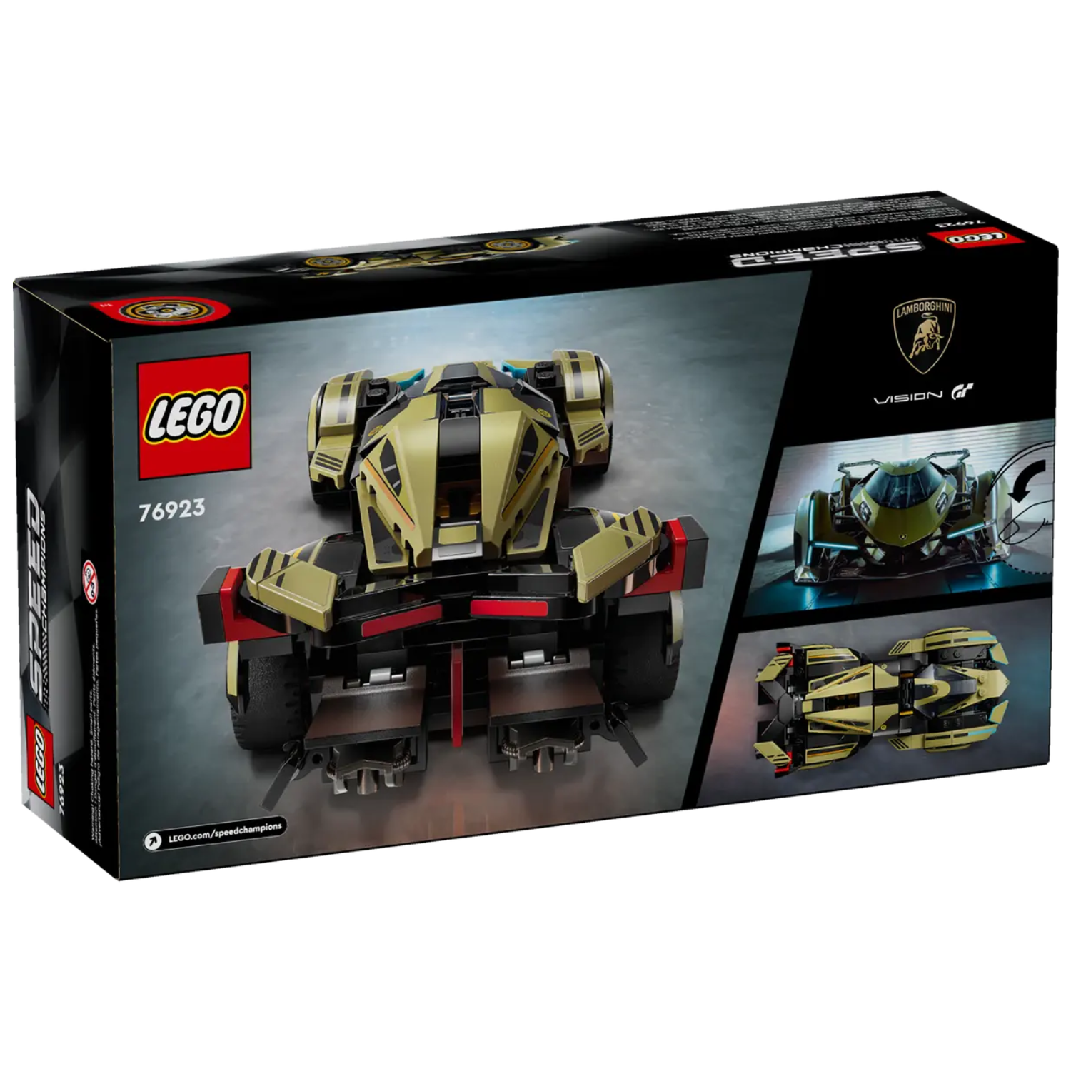 Supermasina Lamborghini Lambo V12 Vision GT, 10+ ani, 76923, Lego Speed Champions