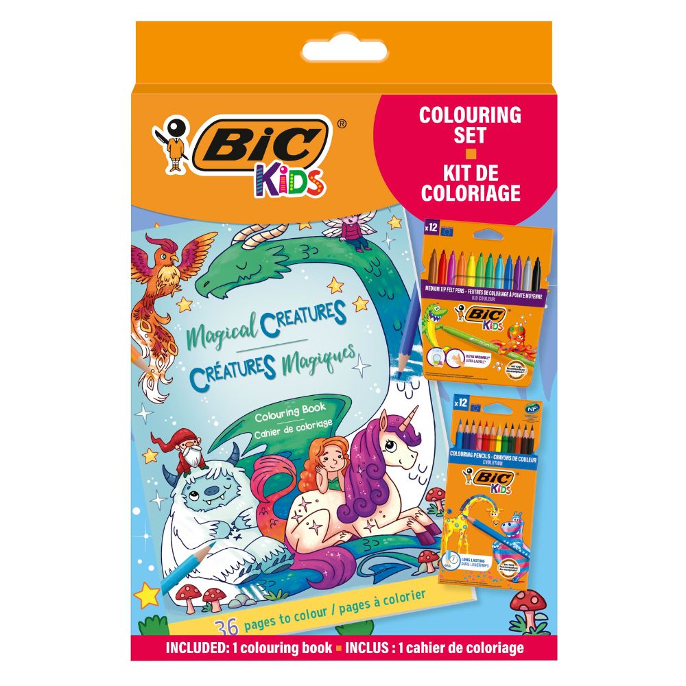 Set de colorat BIC Kids, 1 buc, Bic