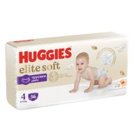 Scutece Pants Nr.4 Elite Soft, 9-14 kg, 56 bucati, Huggies