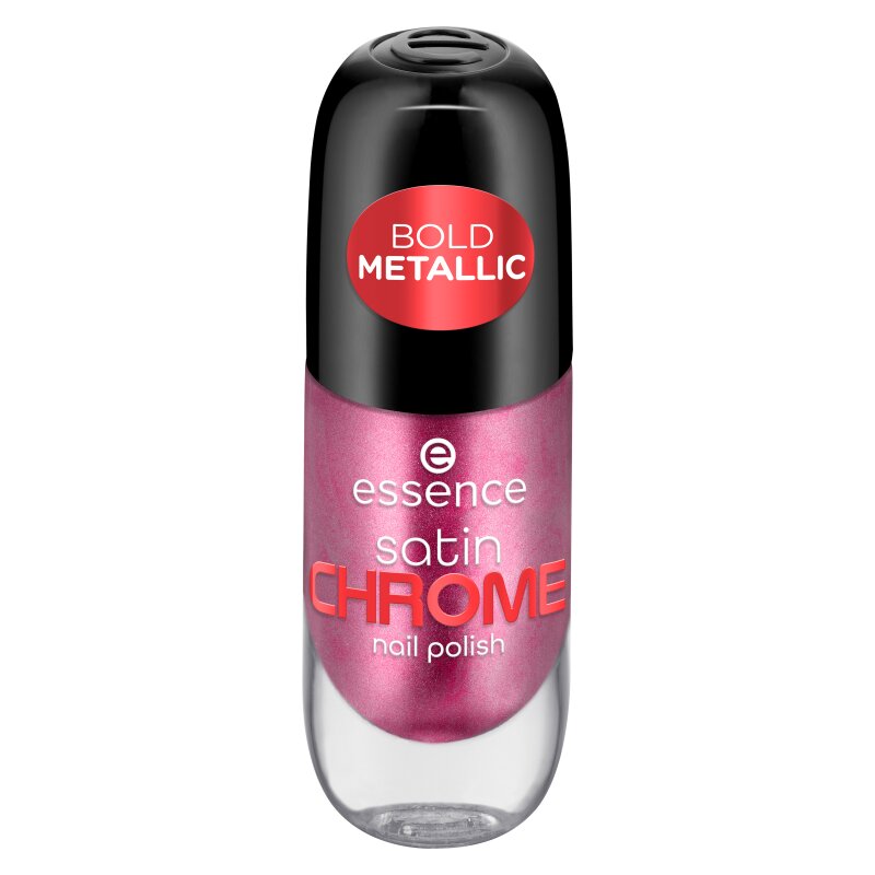 Lac pentru unghii Satin Chrome, 03 Meta Maroon, 8 ml, Essence