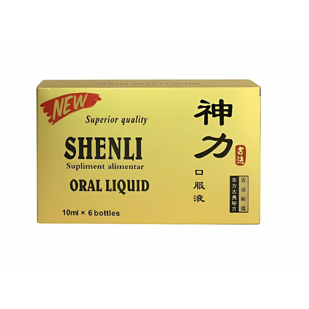 Shenli Oral Liquid Ultra Power Potent, 6 fiole x 10 ml, Oriental Herbal