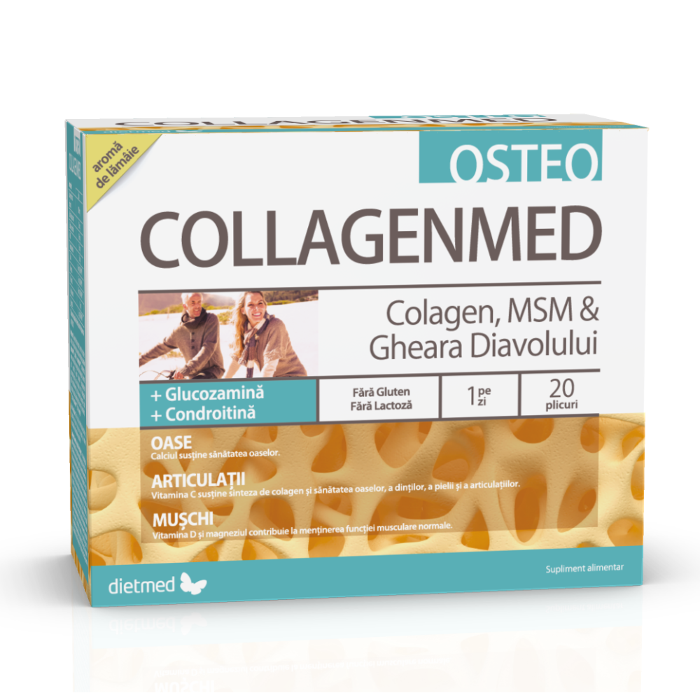 Collagenmed Osteo, 20 plicuri, Dietmed