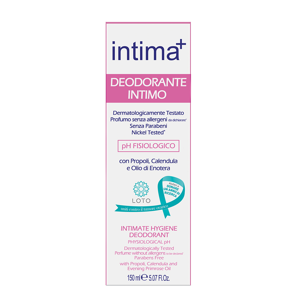 Deodorant intim cu propolis, galbenele si ulei de primula, 150 ml, Intima+