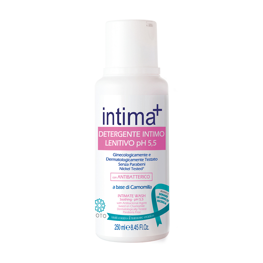 Sapun intim pH 5.5 cu musetel antibacterian, 250 ml, Intima+