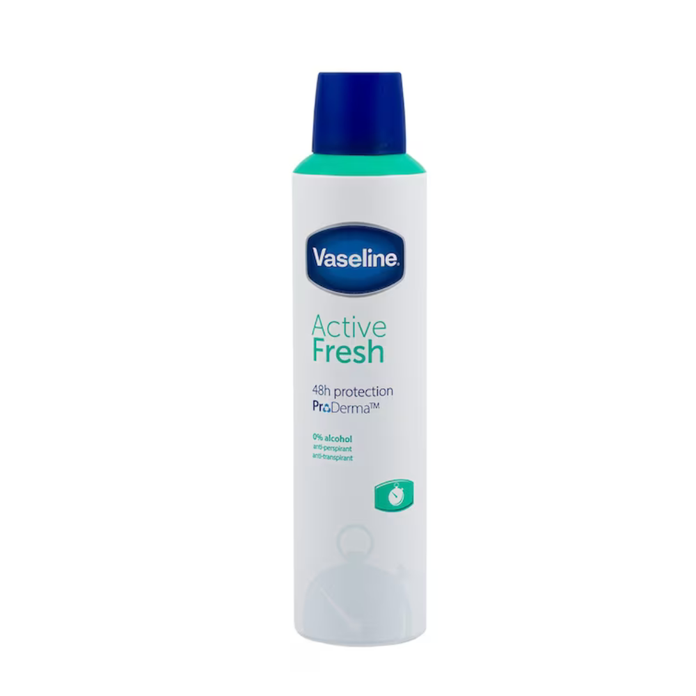 Deodorant spray Active Fresh, 250 ml, Vaseline