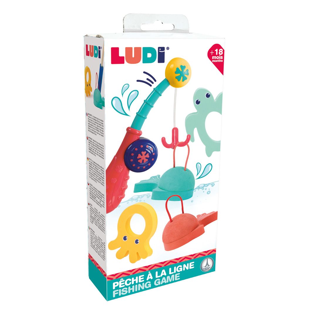 Set de pescuit pentru bebe, +18 luni, Ludi