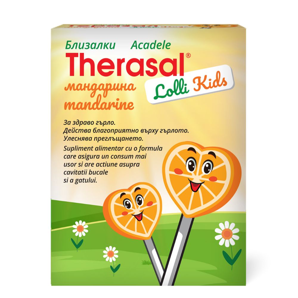 Therasal acadele Lolli Kids, 6 buc, Vedra