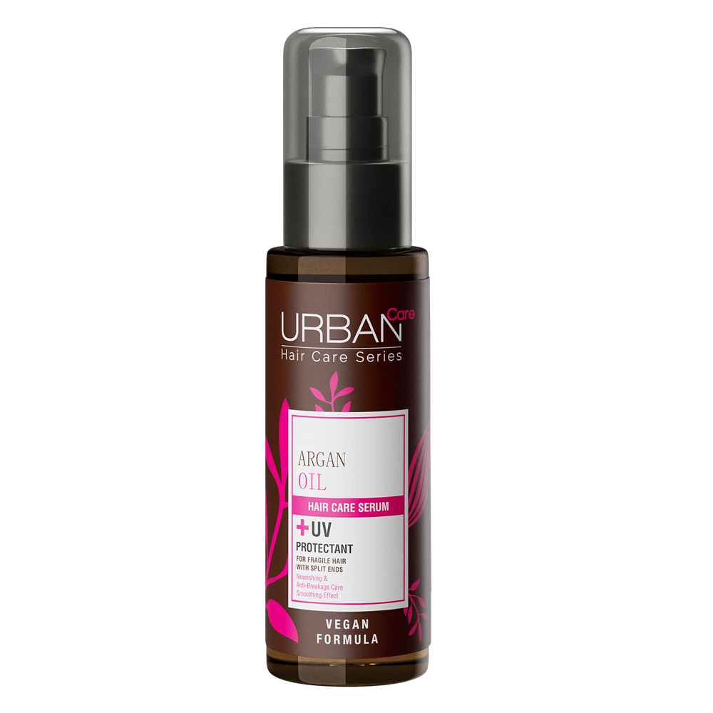 Ser de par cu ulei de Argan si Keratina, 75 ml, Urban Care