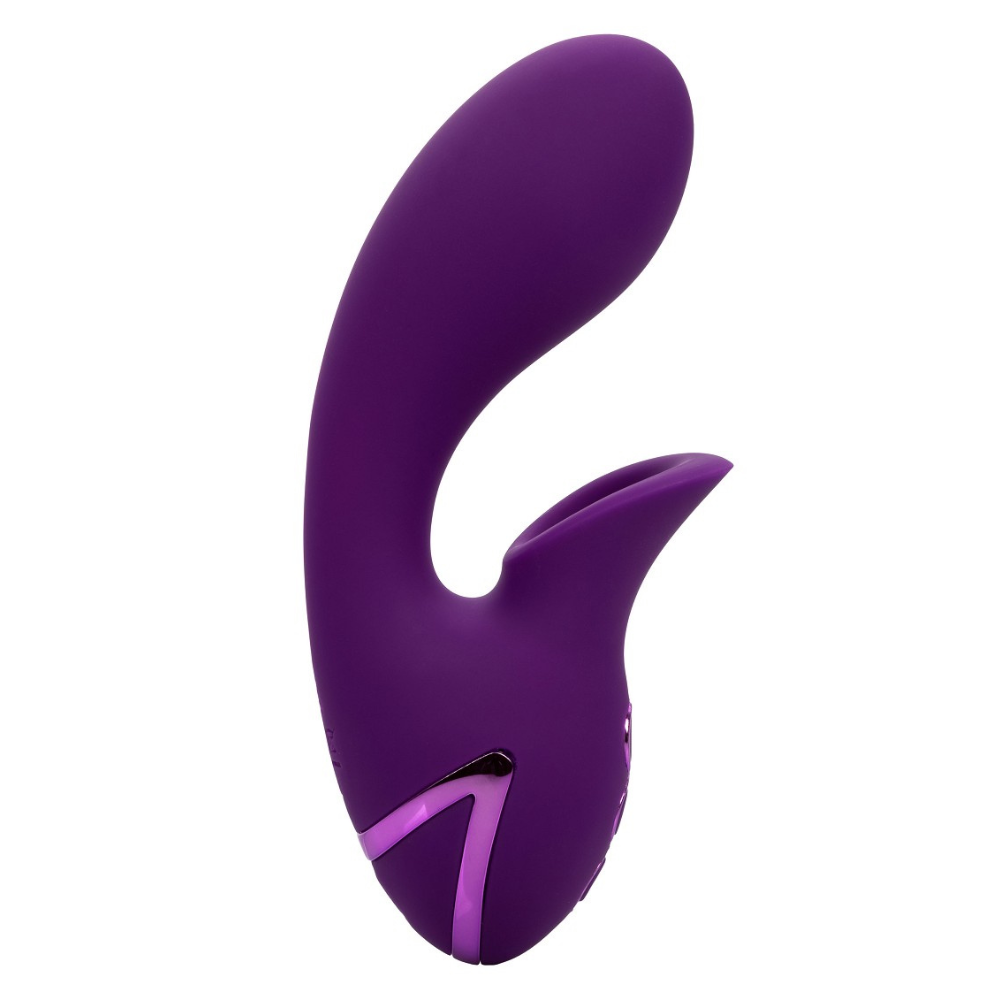 Vibrator din silicon Huntington Beach, 10 functii de vibratie, Violet, California Dream