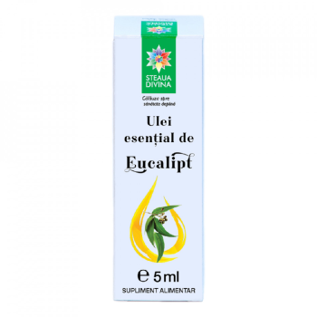 Ulei esential de eucalipt, 5 ml, Steaua Divina