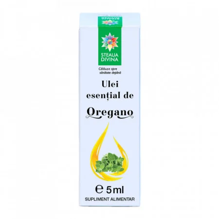 Ulei esential de oregano, 5 ml, Steaua Divina