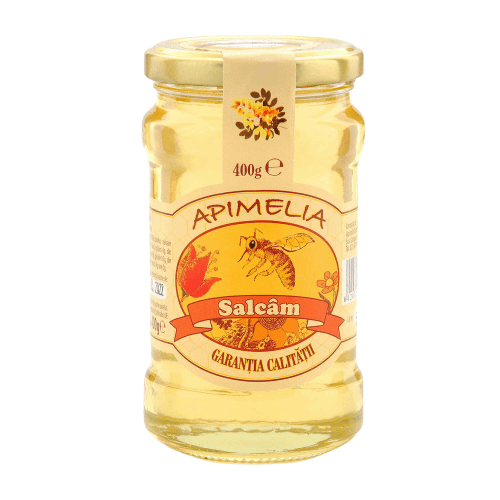 Miere de salcam Apimelia, 400 g, Apicola