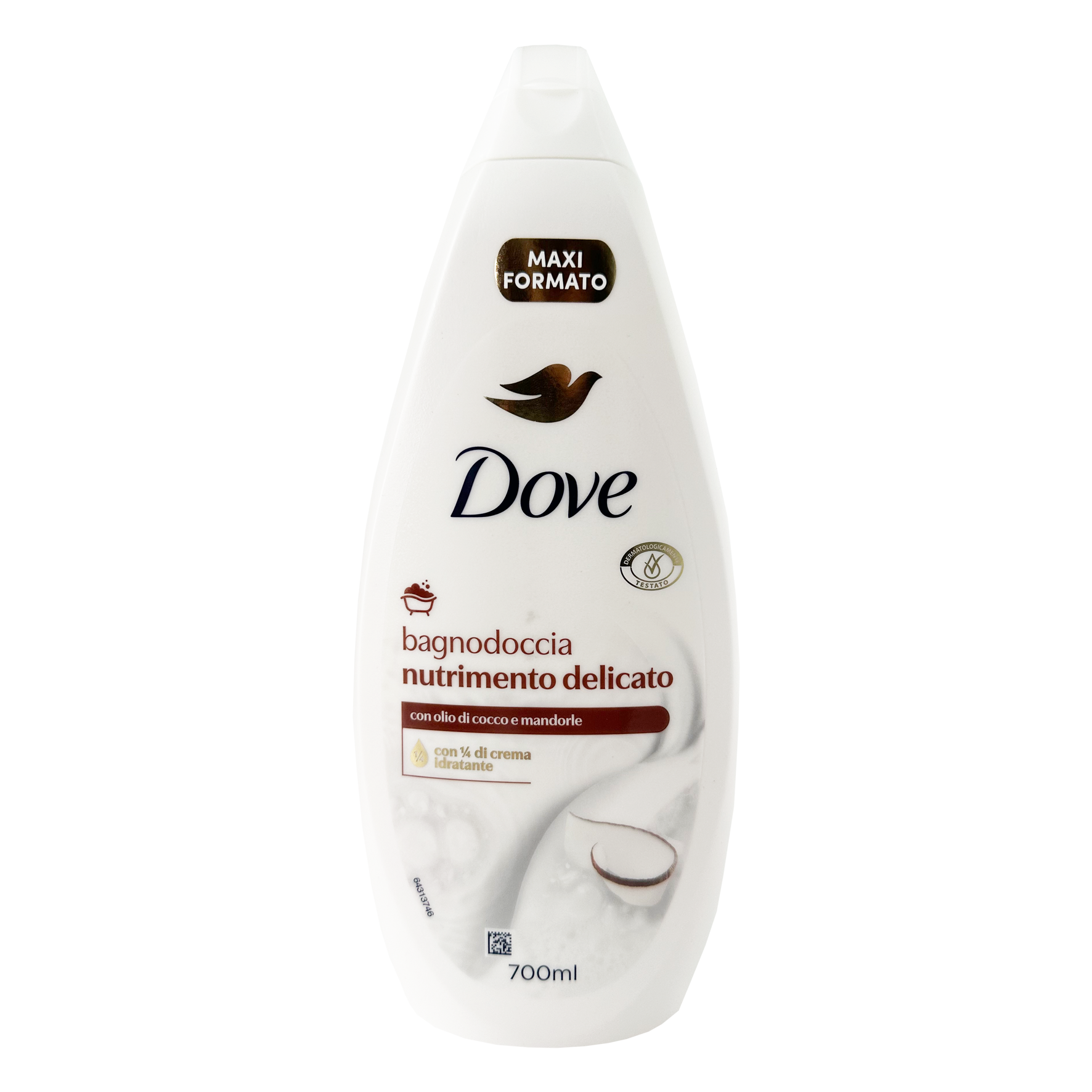 Gel de dus cu cocos si migdale Nutrimento Delicato, 700 ml, Dove