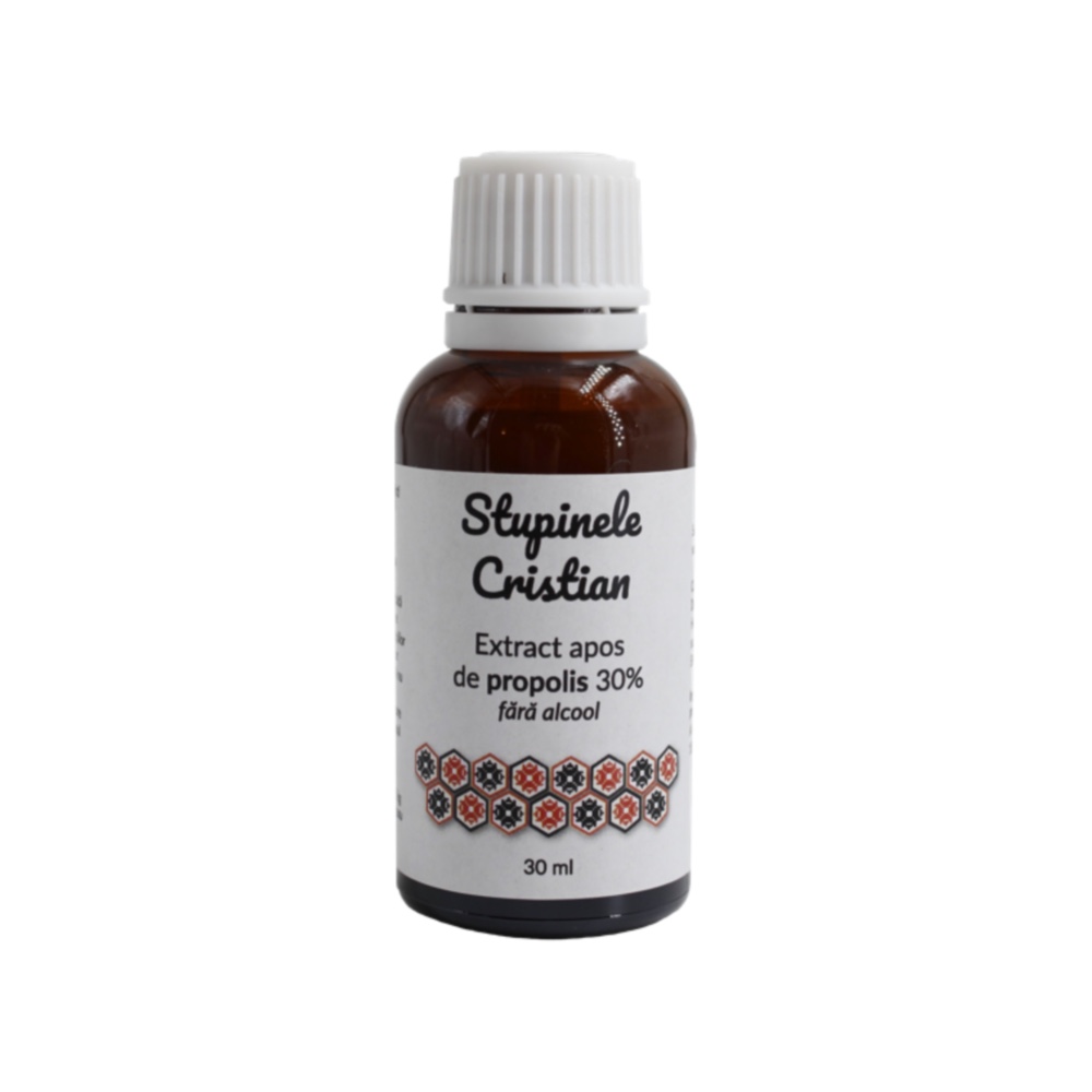 Propolis extract apos 30%, 30 ml, Stupinele Cristian