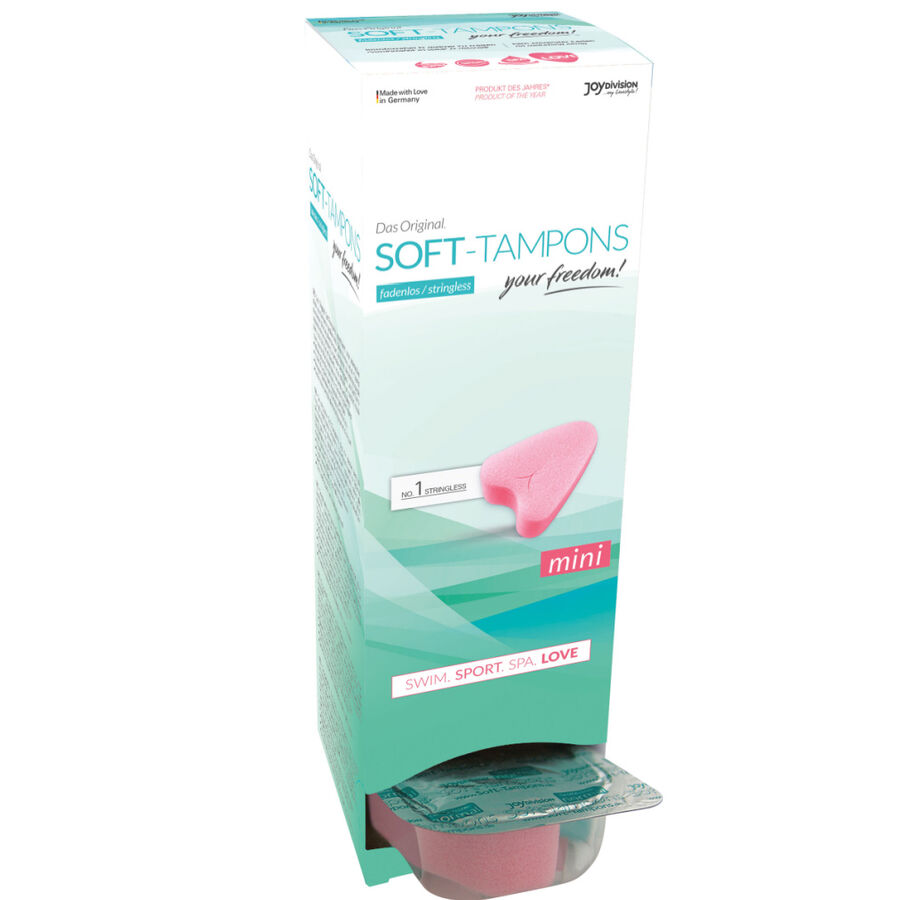 Set tampoane tip burete mini soft tampons original, 10 bucati, Joydivision