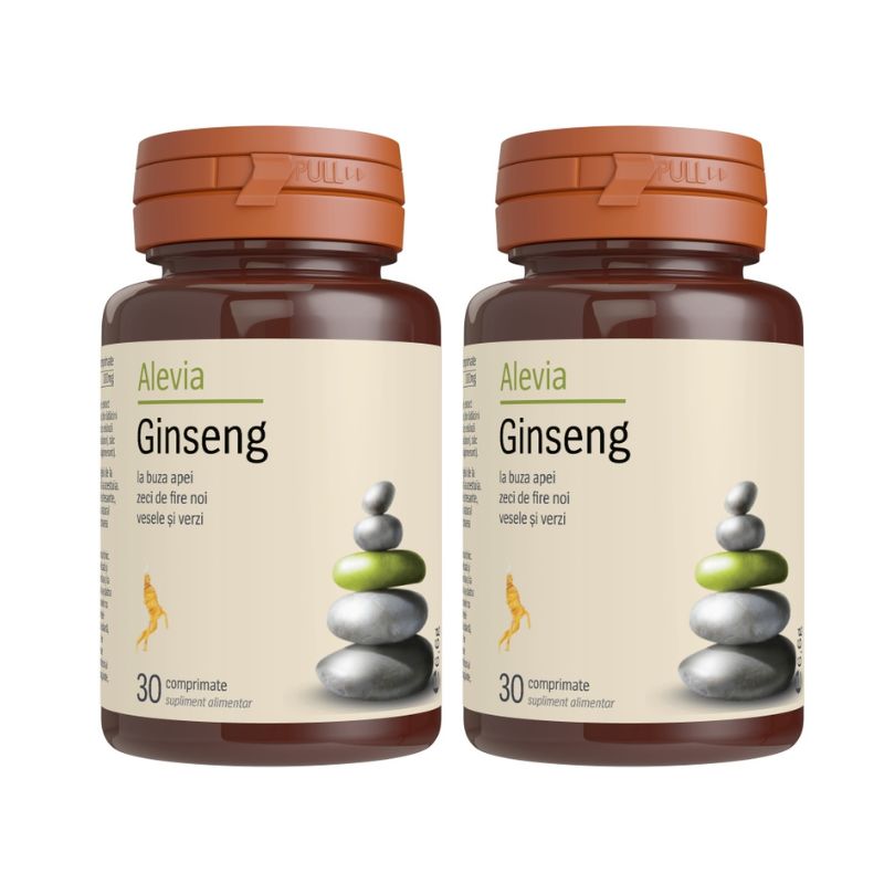 Ginseng, 30+30 comprimate, Alevia