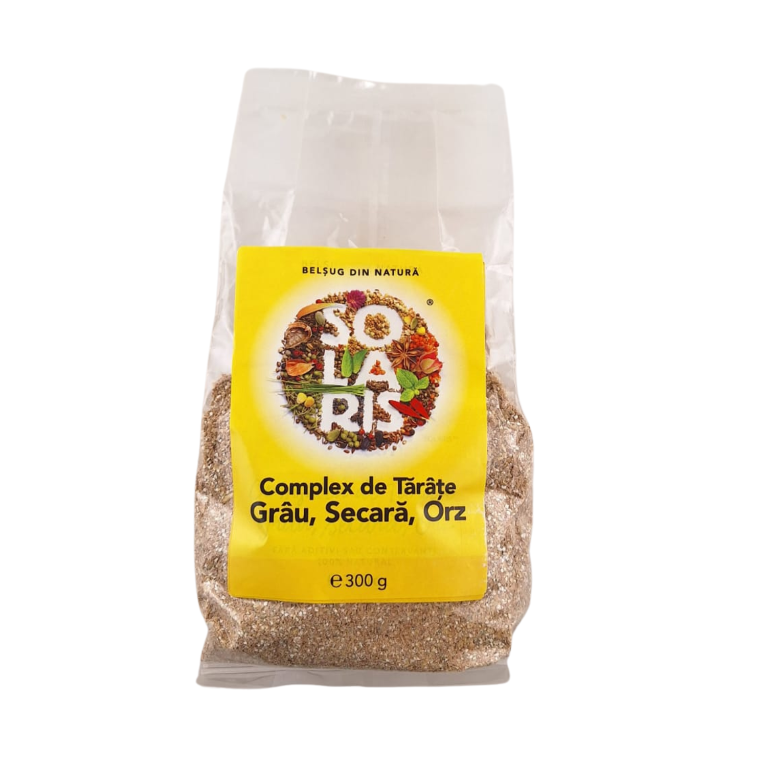 Complex de tarate de grau, secara, orz, 300 g, Solaris