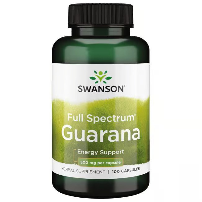 Guarana Full Spectrum, 100 capsule, Swanson