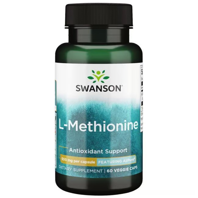 L-Methionine Ajipure, 60 capsule, Swanson