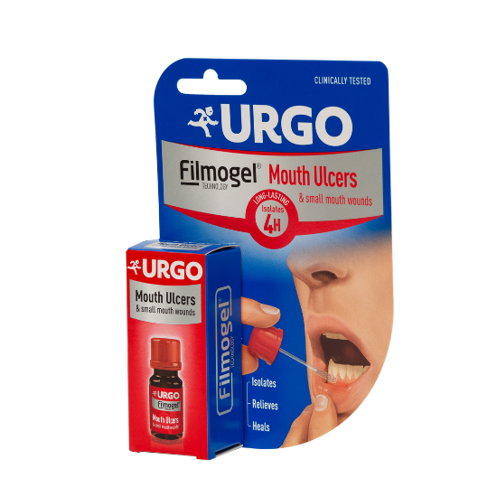 Tratament anti afte cu arome de fructe Filmogel, 6 ml, Urgo