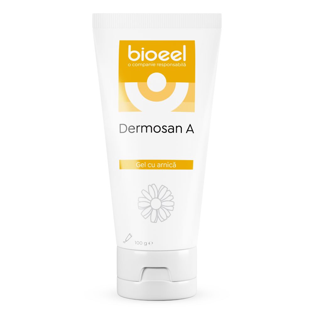 Dermosan A gel cu arnica, 100 g, Bioeel