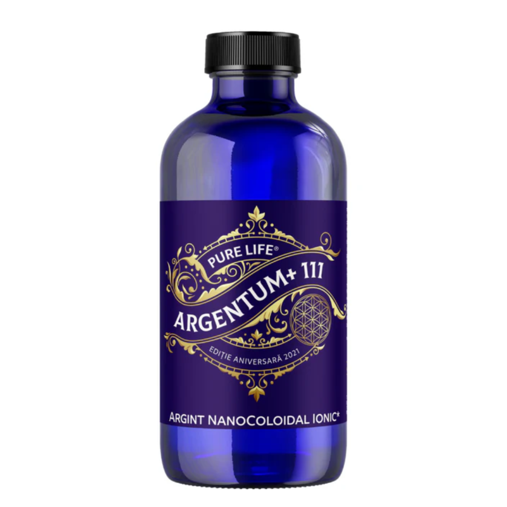 Argentum+ 111 Editie aniversara, 111 PPM, 240 ml, Pure Life