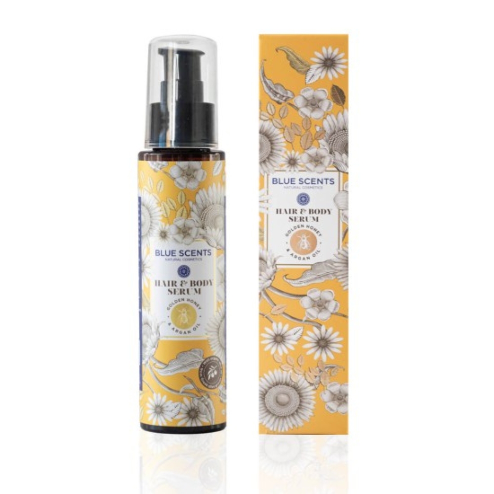 Serum Golden Honey & Argan Oil Hair & Body, 100 ml, Blue Scents