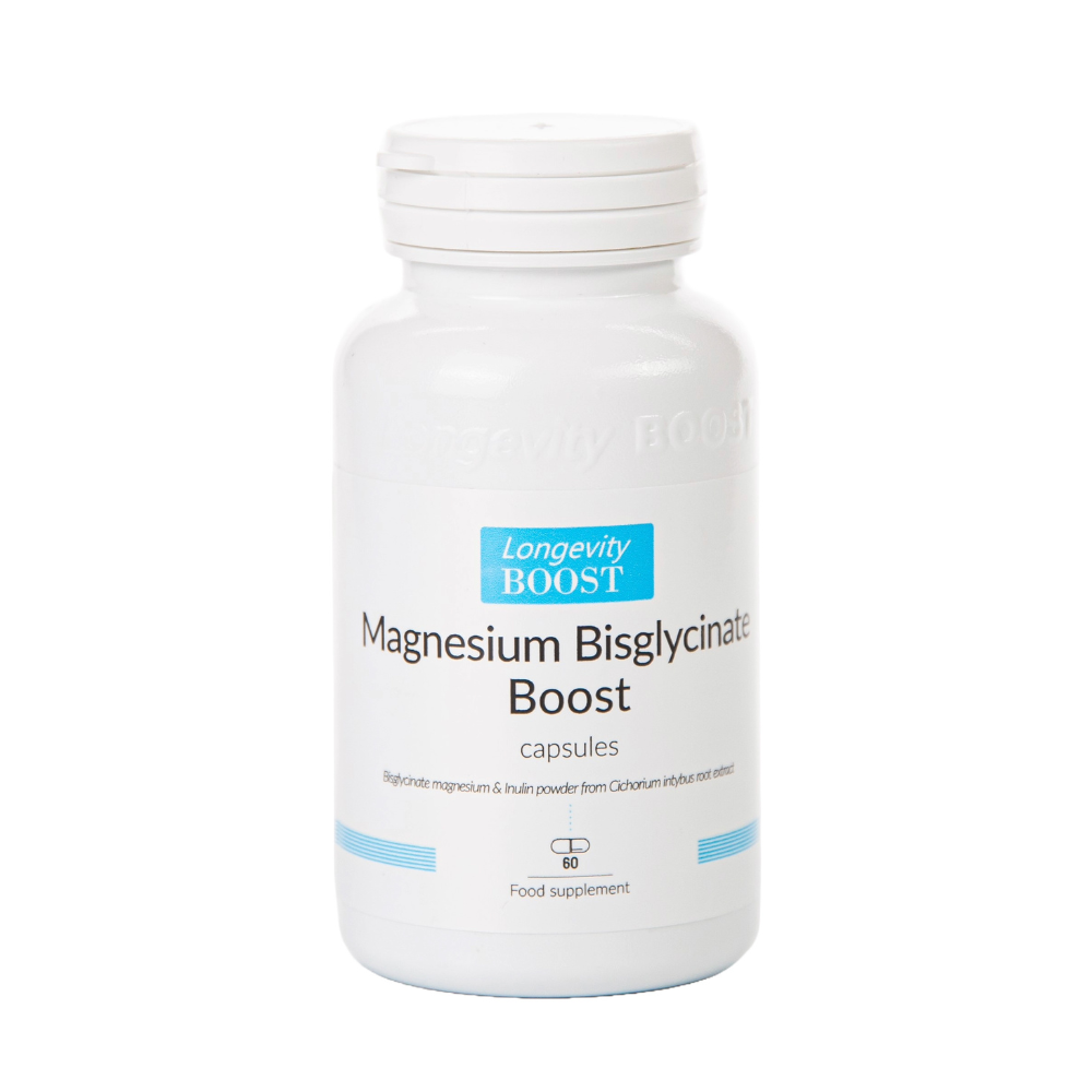 Magnesium Bisglycinate Boost, 60 capsule, Longevity Boost