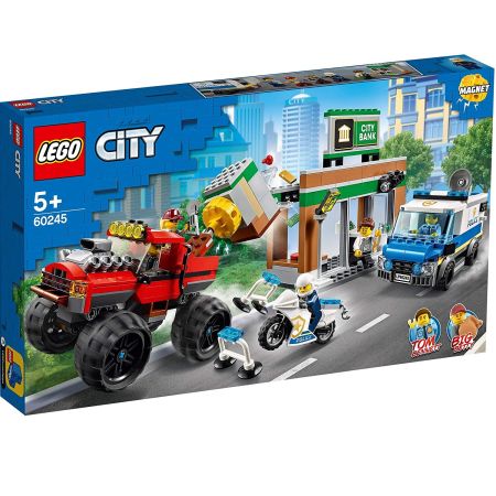 Camionul gigant de politie si atacul armat Lego City 60245