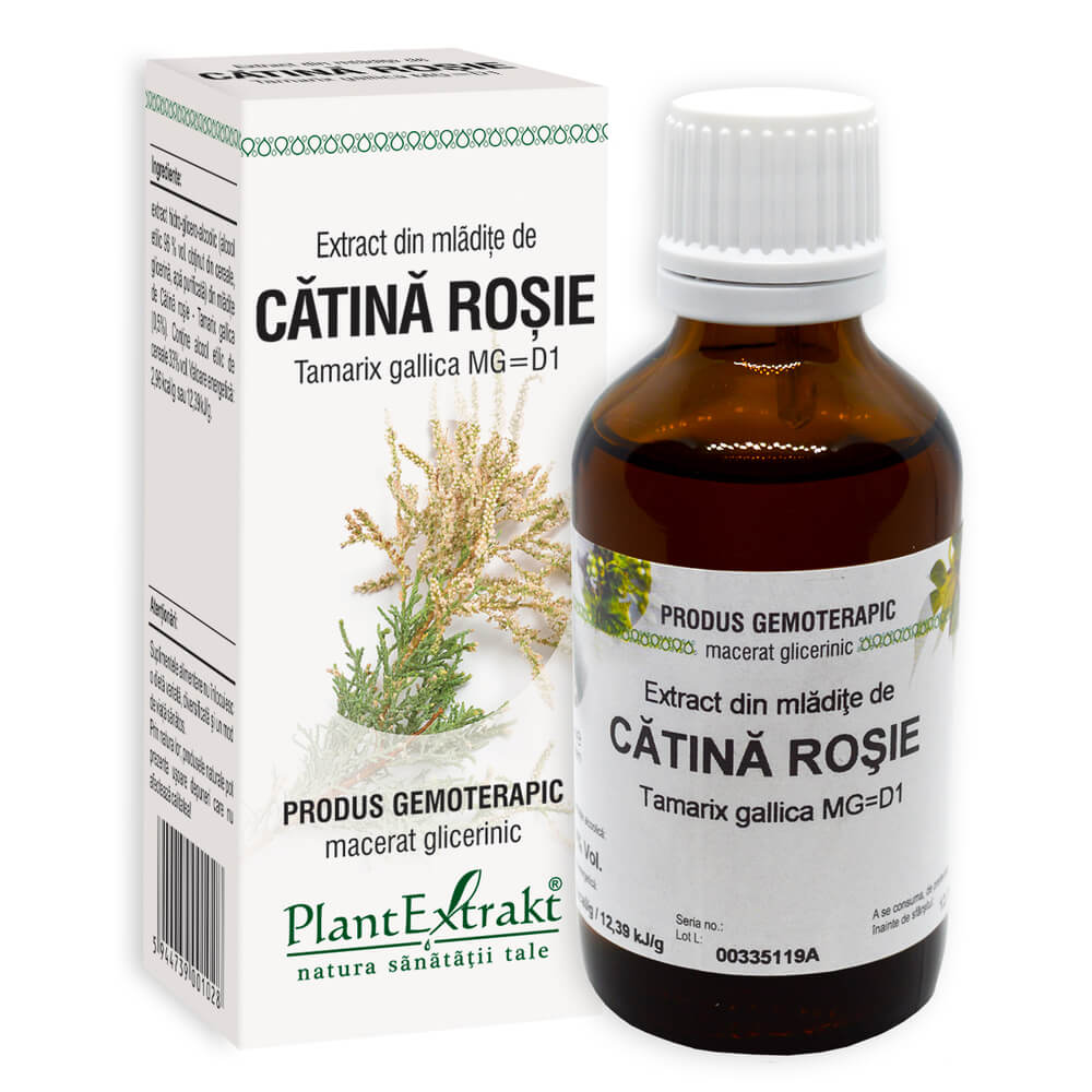 Extract din mladite de Catina Rosie, 50 ml, PlantExtrakt