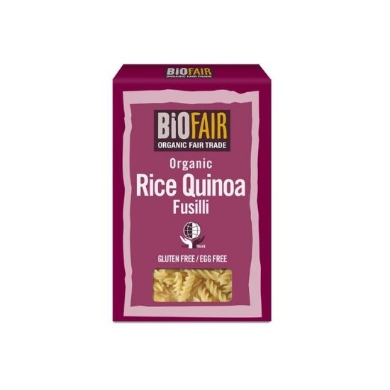 Fusilli din orez si quinoa fara gluten, 250gr, Biofair