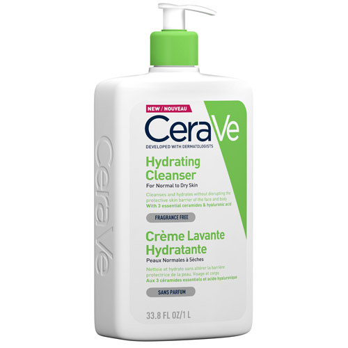 Gel de spalare hidratant pentru piele normala si uscata, 1000 ml, CeraVe