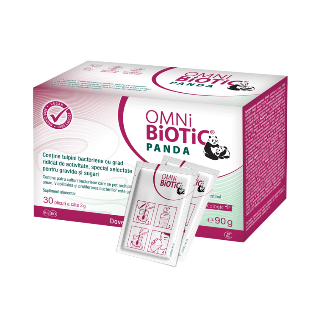 Omni Biotic Panda, 30 plicuri, Institut Allergosan