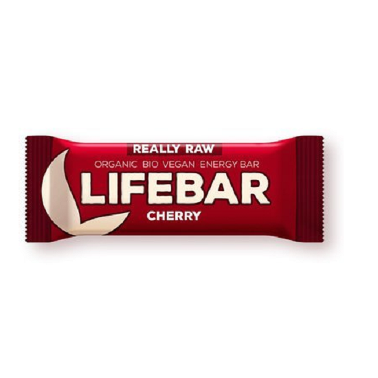 Baton Bio Raw cu cirese, 47 gr, LifeBar
