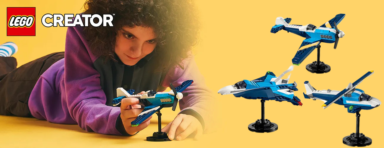 LEGO Creator 3in1 Avion de curse