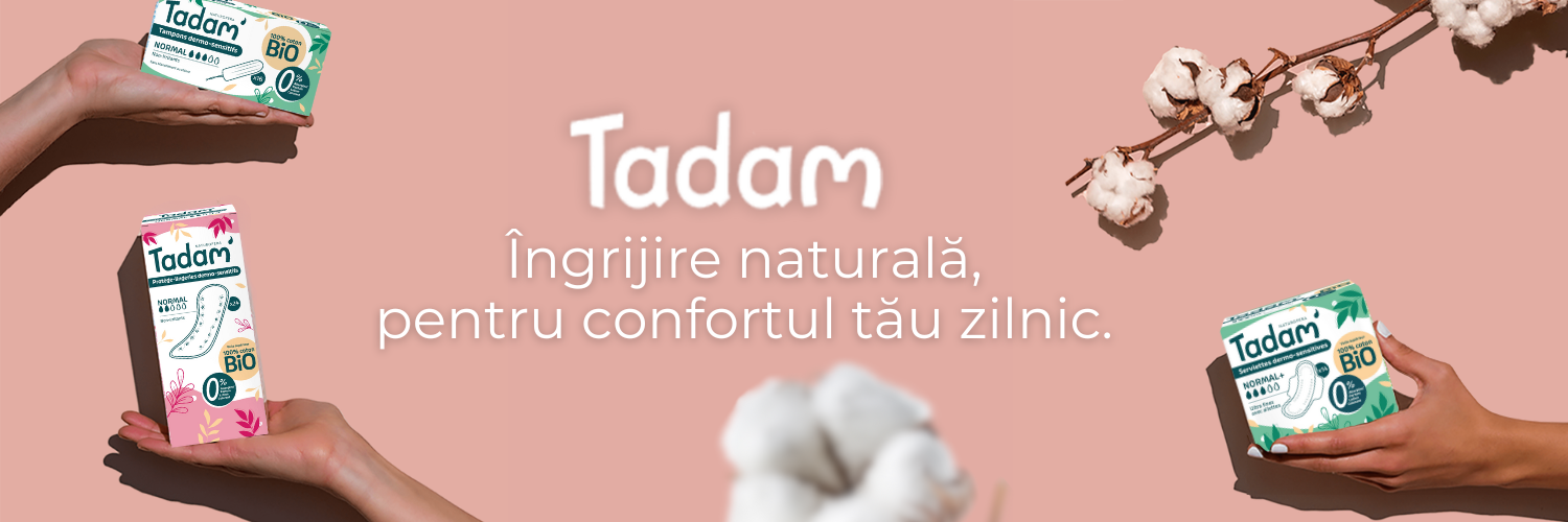 Tampoane Bio hipoalergenice Tadam Mini