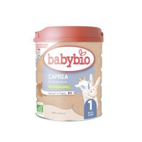 Formula de lapte praf de capra 1, pana la 6 luni, 800 gr, BabyBio