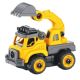 Set constructie camion autobasculanta si excavator cu radiocomanda, Buki 458615