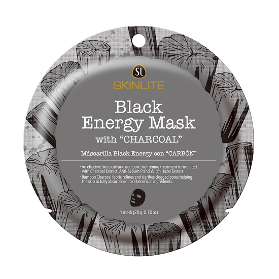Masca purificatoare tip servetel, Black Energy, Skinlite